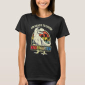 I m Ready To Crush Kindergarten Dinosaur Boys Back T-shirt (Voorkant)