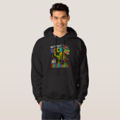 I m Ready To Rock Kindergarten Cool Dino Boys Back Hoodie (Voorkant volledig)