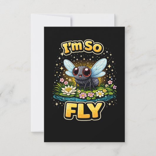 I’m So Fly Bedankkaart (Voorkant)