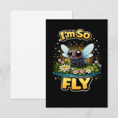 I’m So Fly Bedankkaart (Voorkant / Achterkant)