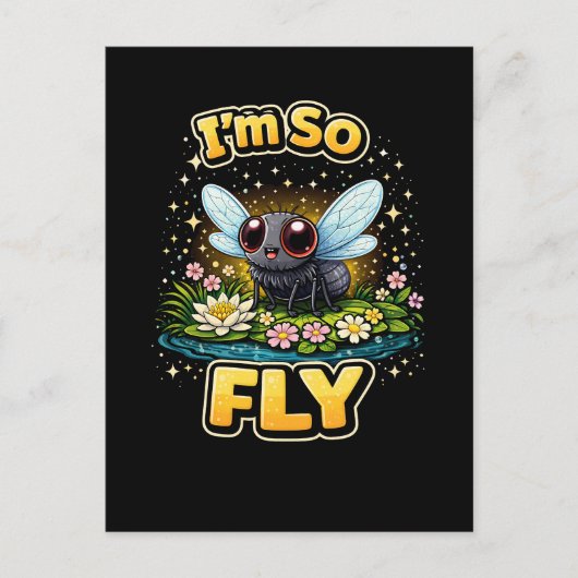 I’m So Fly Briefkaart (Voorkant)