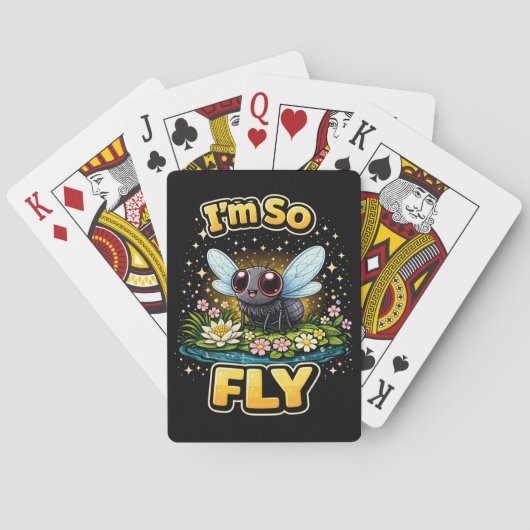I’m So Fly Pokerkaarten (Achterkant)