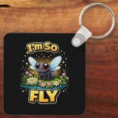 I’m So Fly Sleutelhanger (Achterkant)
