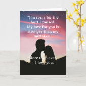 I’m Sorry Relationship Card Kaart (Gele Bloem)