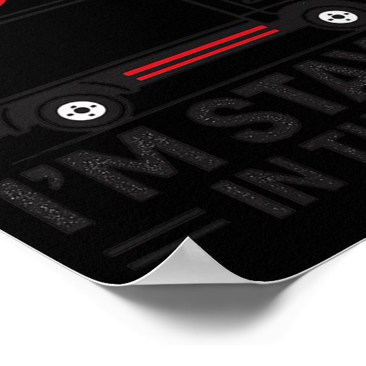 I’m Staying In The Van Funny Phasmophobia Gamer Me Poster (Hoek)