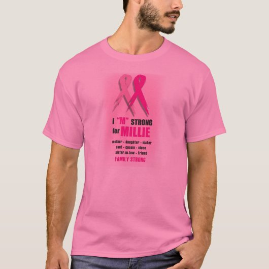 I "M" STERK VOOR MILLIE T-SHIRT (Voorkant)