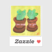 I’m Stuck on You Sticker (Vel)