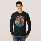 I m That Grandpa Motorcycle Cool Fun T-shirt (Voorkant volledig)