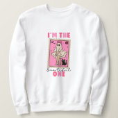 I’m the Bootiful One Cute Ghost Halloween Design | Trui (Design voorkant)