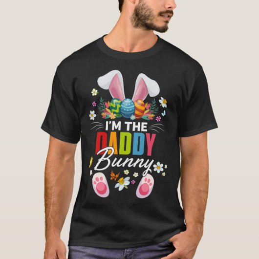 I m The Daddy Bunny Matching Family Easter Day Par T-shirt (Voorkant)
