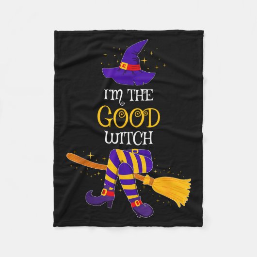 I’m The Good Witch Family Matching Costume Hallowe Fleece Deken (Voorkant)