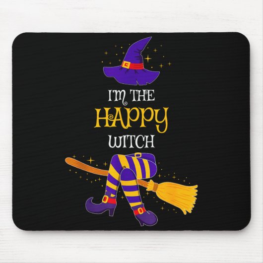 I’m The Happy Witch Family Matching Costume Hallow Muismat (Voorkant)