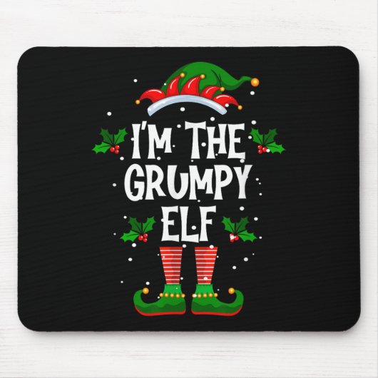 I’m The Mpy Elf Christmas Xmas Pajama Pj Men Women Muismat (Voorkant)