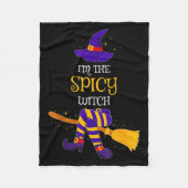 I’m The Scy Witch Family Matching Costume Hallowee Fleece Deken (Voorkant)