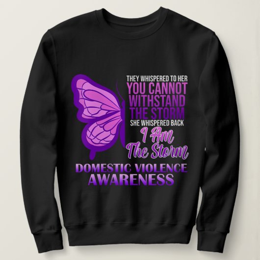 I’m the storm sweater  (Design voorkant)