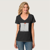 I m Under A Tack Attack  Stick Person Figure T-shirt (Voorkant volledig)
