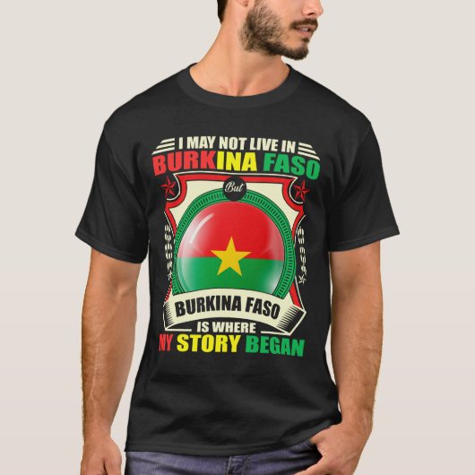 I_m van Burkina Faso T-shirt (Voorkant)