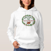 I’m Vegan, Don’t Offer Meat” Vegan Sweatshirt (Voorkant)