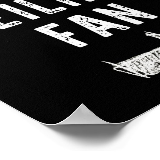 I’m With The Ceiling Fan Funny Halloween Couple Co Poster (Hoek)