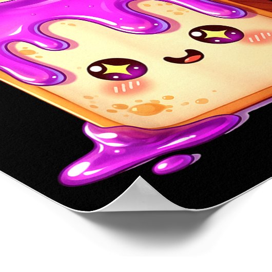 I’m With The Peanut Butter Funny Matching Couple C Poster (Hoek)