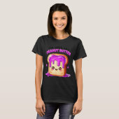 I’m With The Peanut Butter Funny Matching Couple C T-shirt (Voorkant volledig)
