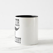 I’m Your Huckleberry Stash #USAPatriotGraphics Tweekleurige Koffiemok (Center)