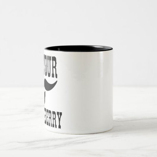 I’m Your Huckleberry  Stash  #USAPatriotGraphics Tweekleurige Koffiemok (Center)