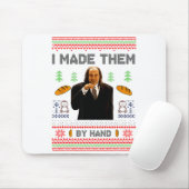 I Made Them By Hand Funny Ugly Sweater Muismat (Met muis)