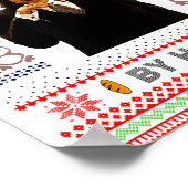 I Made Them By Hand Funny Ugly Sweater  Poster (Hoek)