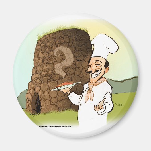 I magneti da frigo di Sardegna Gastronomica Magneet (Voorkant)