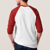 I Mannen Basic 3/4 Sleeve Raglan T-Shirt (Achterkant)