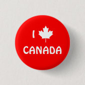I Maple Leaf Canada Button (Voorkant)
