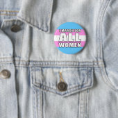 I March for All Women - inclusiviteit Ronde Button 5,7 Cm (In situ)
