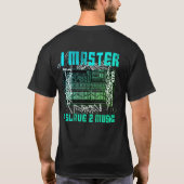 I Master U Slave 2 Muziek T-shirt (Achterkant)