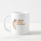 I Match Energie Empowerment Afro-Amerikaanse Afro  Koffiemok (Links)