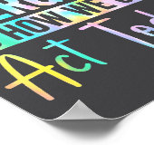 I Match Energy So How We Gon Act Today Funny Quote Poster (Hoek)