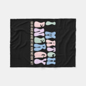 I Match Energy So You Decide  Fleece Deken (Voorkant (Horizontaal))