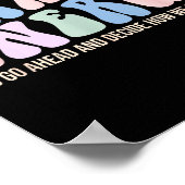 I Match Energy So You Decide Poster (Hoek)