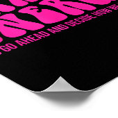 I Match Energy So You Decide Poster (Hoek)