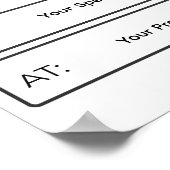 I Matched Sign | Personalized Medical School Poster (Hoek)