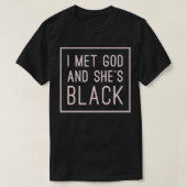 I Met God And Sheu2019s Black Pullover (Design voorkant)