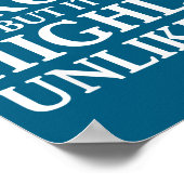 I Might Be Wrong But It's Highly Unlikely Sarcasti Poster (Hoek)