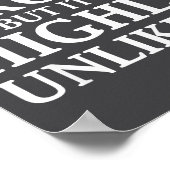 I Might Be Wrong But It's Highly Unlikely Sarcasti Poster (Hoek)