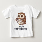 I Might Need Coffee Later - Funny Owl Humor (Voorkant)