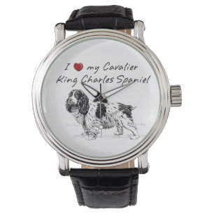 I mijn Cavalier King Charles Spaniel uniek! Horloge