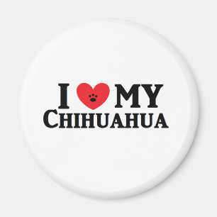 I Mijn Chihuahua Magneet