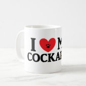 I Mijn Cockapoo Koffiemok (Voorkant links)