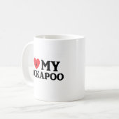 I Mijn Cockapoo Koffiemok (Voorkant links)