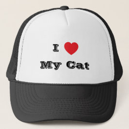I ♥️ Mijn kat Trucker Pet