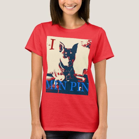 I MIN PIN T-SHIRT (Voorkant)